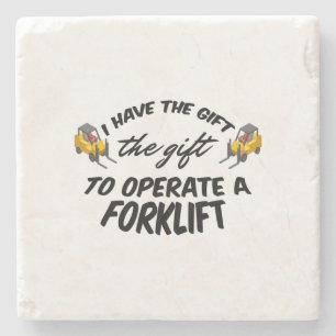 Posavasos De Piedra Regalo de elevación de horquilla