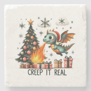 Posavasos De Piedra Regalo de Navidad Hazlo Real