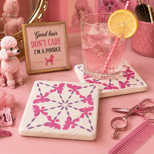 Posavasos De Piedra Regalo divertido de salon de belleza y peluquería 