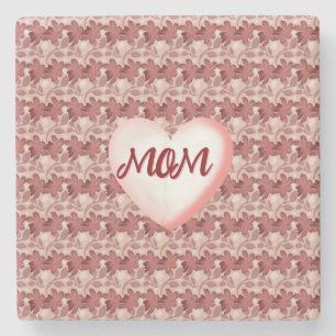 Posavasos De Piedra Regalo floral personalizado y hecho a medida para 