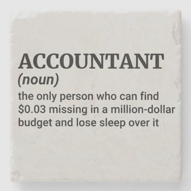 Posavasos De Piedra Regalo para CPA (Anverso)