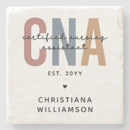 Posavasos De Piedra Regalos de Auxiliar de Enfermería Certificados por