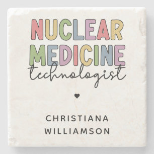 Posavasos De Piedra Regalos del personalizado Técnico de Medicina Nucl