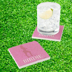 Posavasos De Piedra Regalos divertidos para mujeres golfistas