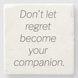 Posavasos De Piedra Regret Marble Stone Coaster