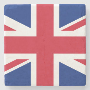 Posavasos De Piedra Reino Unido (Bandera Británica) (Union Jack) (Rein