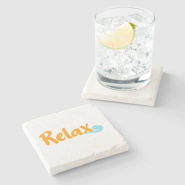 Posavasos De Piedra Relax Stone Coaster (Lateral)