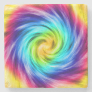 Posavasos De Piedra Remolino súper coloreado