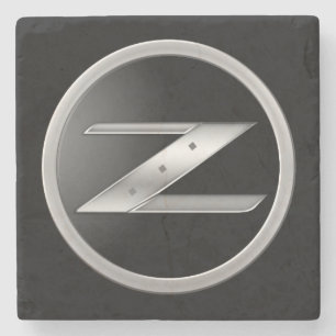 Posavasos De Piedra Repisas de piedra con emblema de 350Z