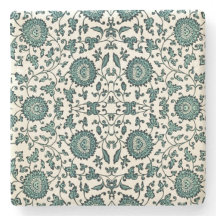 Reproducción de patrones florales de estilo Art No