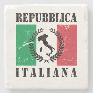 Posavasos De Piedra República Italiana