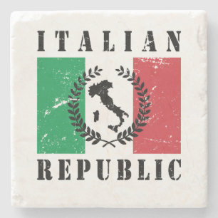 Posavasos De Piedra República Italiana