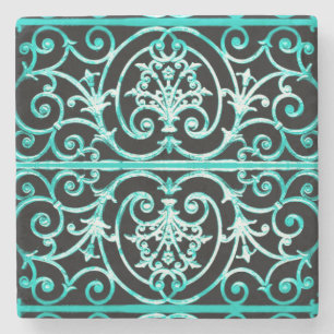 Posavasos De Piedra Resaltar hierro