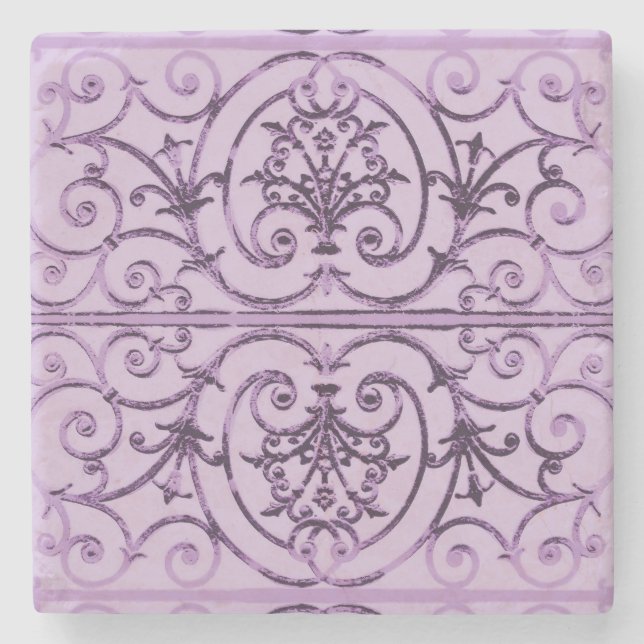 Posavasos De Piedra Resaltar hierro (Anverso)