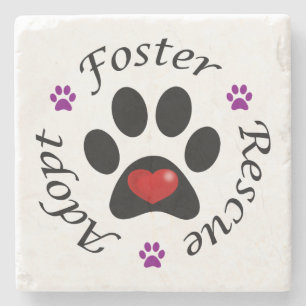 Posavasos De Piedra Rescate animal
