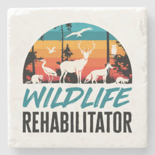 Posavasos De Piedra Rescate para rehabilitación de vida silvestre