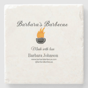 Posavasos De Piedra Restaurante barbacoa cocina página web de medios s