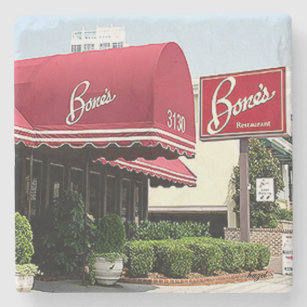 Posavasos De Piedra Restaurante Bones, Buckhead Atlanta, Bones