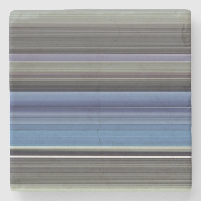 Posavasos De Piedra Resumen #1: Azul y gris (Anverso)