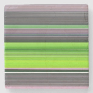 Posavasos De Piedra Resumen #1: Lime y gris