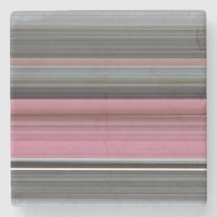 Posavasos De Piedra Resumen #1: Rosa y gris
