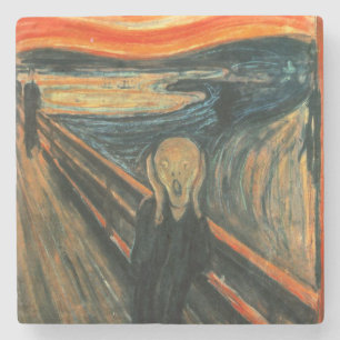 Posavasos De Piedra Resumen de Arte Moderno de Scream Munch