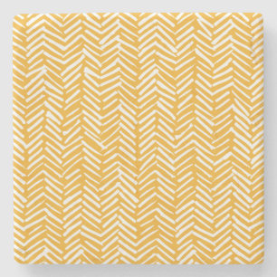 Posavasos De Piedra Resumen de líneas dibujadas a mano, textura hipste