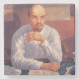 Posavasos De Piedra Retrato de Vladimir Lenin