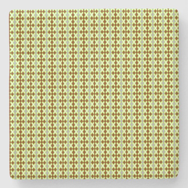 Posavasos De Piedra Retro-Limestone-Coasters_Lime-Chocolate (Anverso)