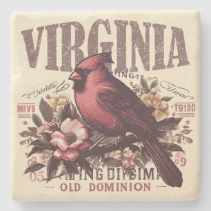 Posavasos De Piedra Retro Virginia