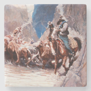 Posavasos De Piedra Reuniendo el arte occidental de NC Wyeth
