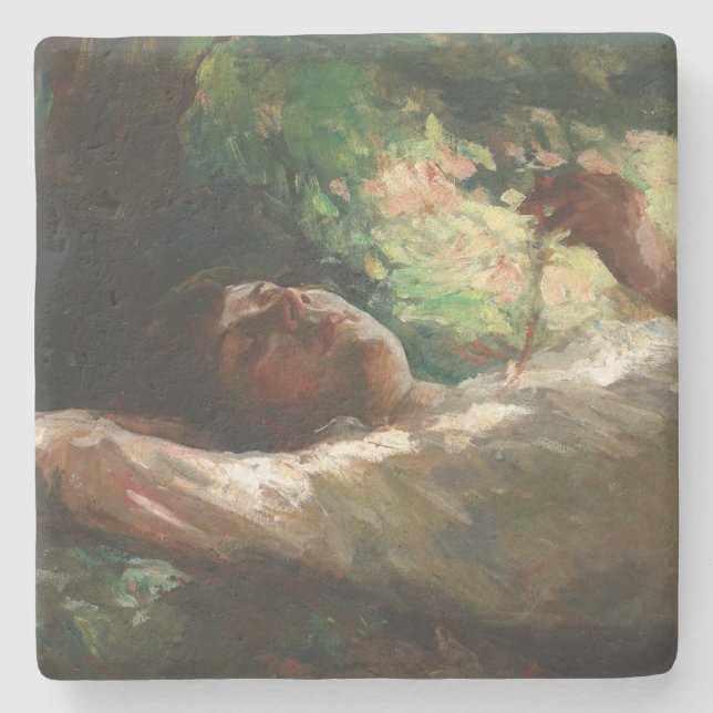 Posavasos De Piedra Reverie (por Ipolit Strâmbu) (Anverso)