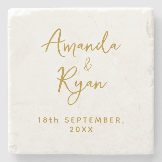 Posavasos De Piedra Revestimiento de Piedra (Anverso)