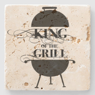 Posavasos De Piedra Rey Del Grill