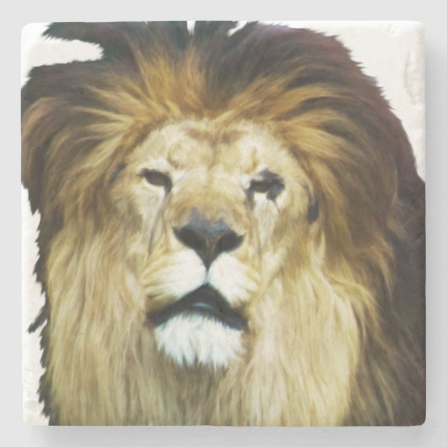 Posavasos De Piedra Rey imperfecto (Anverso)