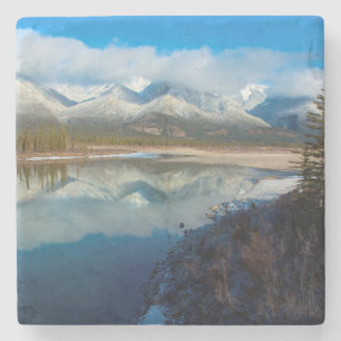 Posavasos De Piedra Río Athabasca, Parque Nacional Jasper, Alberta