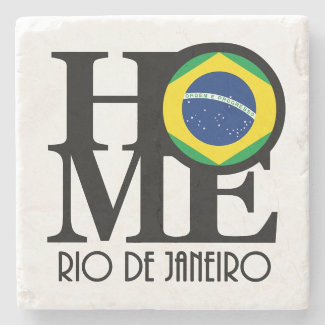 Posavasos De Piedra Río de Janeiro (Anverso)