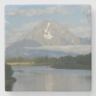 Posavasos De Piedra Río Jackson Hole en el Parque Nacional de Grand Te