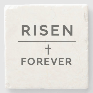 Posavasos De Piedra Risen + Forever Sticker