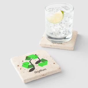 Posavasos De Piedra Ritmo de canción favorita