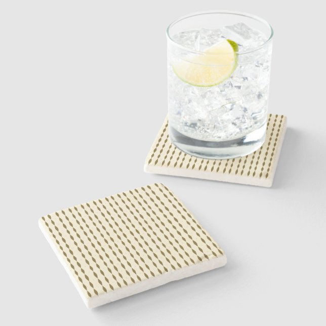 Posavasos De Piedra Ritmo del Desierto  (Lateral)