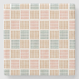 Posavasos De Piedra Ritmo Rústico Tocado - Boho moderno