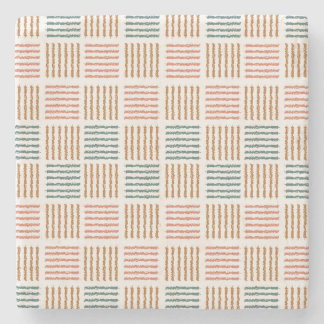 Posavasos De Piedra Ritmo Rústico Tocado - Boho moderno