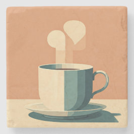 Posavasos De Piedra Ritual matutino