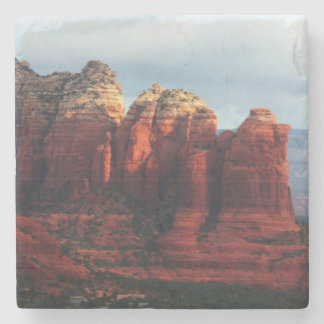 Posavasos De Piedra Roca de café nublado en Sedona Arizona
