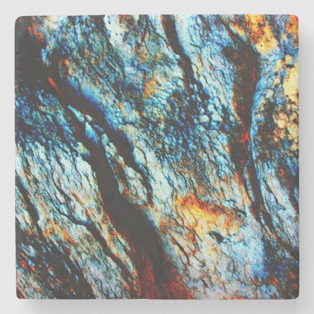 Posavasos De Piedra Roca de la turquesa (Anverso)