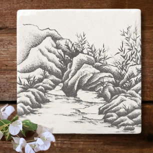 Posavasos De Piedra Rocas