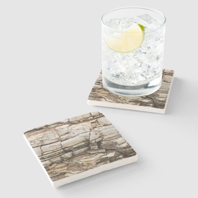 Posavasos De Piedra Rocas y acantilados (Lateral)