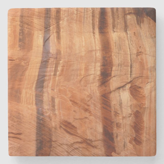 Posavasos De Piedra Rock a rayas de doble arco Alcove II en Sión (Anverso)