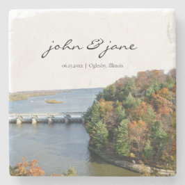 Posavasos De Piedra Rock privado privado Parque Estatal de Illinois